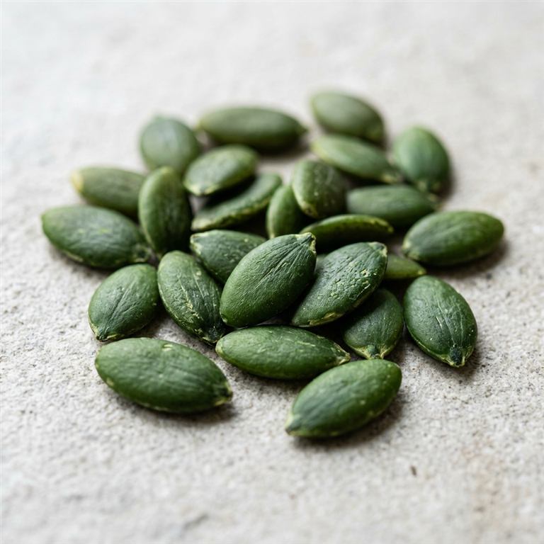 Shelled pumpkin seeds